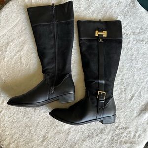 Tall Black Riding Boots